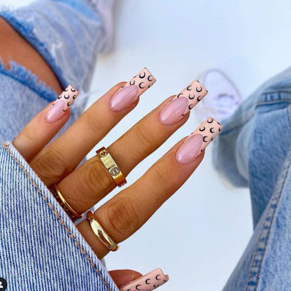 Premium Künstlerische Stiletto Nagelverlängerungen