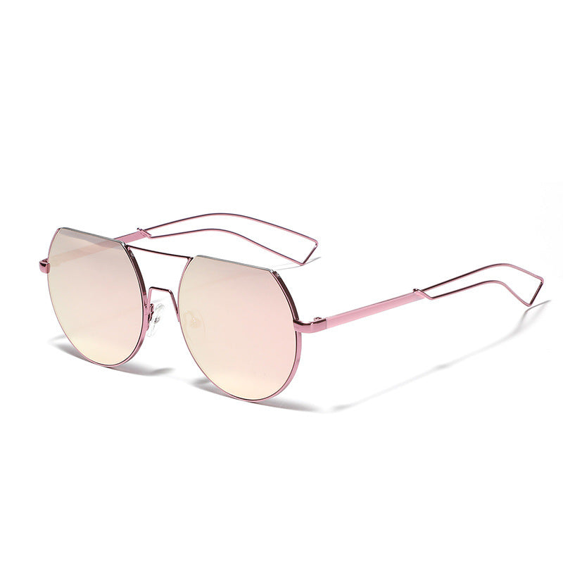 Damen modische Oversized-Sonnenbrille mit innovativem Rahmen Brehn