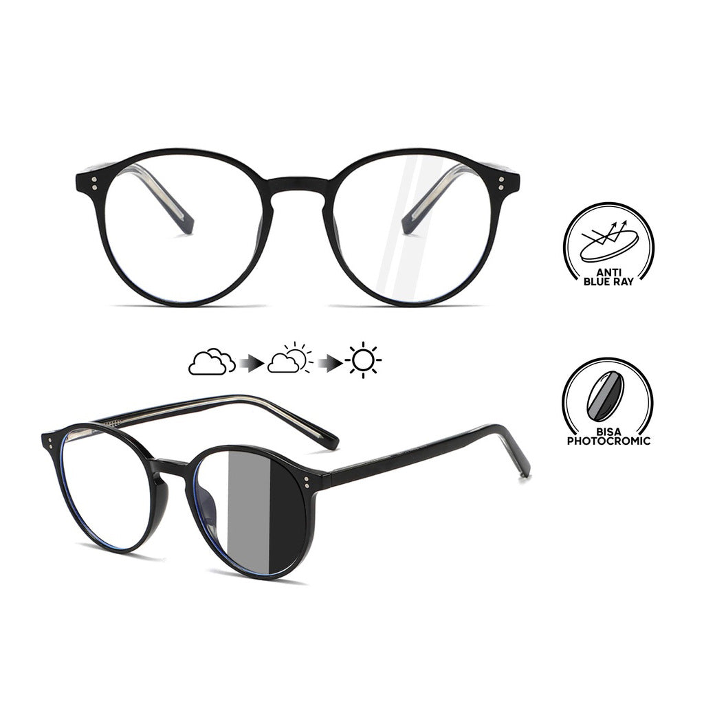 Damen phototropische Anti-Blaulicht-Brille Brehn
