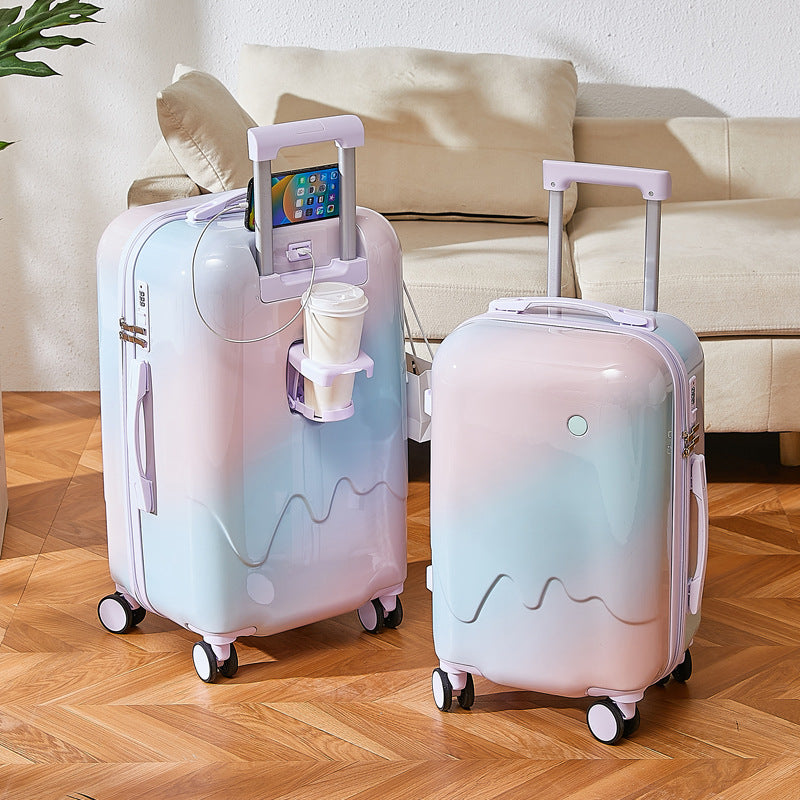 WoStylish Funktionale Reisekoffer Brehn