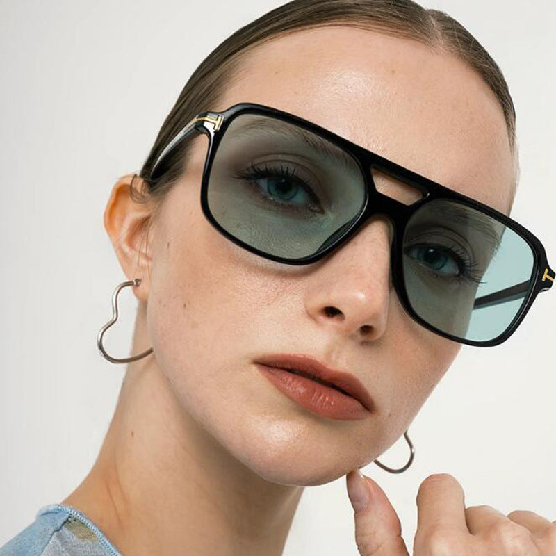 Damen markante Sonnenbrille mit herausragender Form Brehn