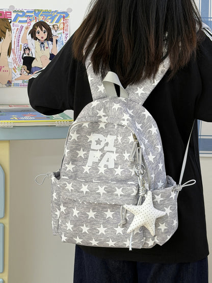 Stylische Sternen-Print Schulrucksack Brehn