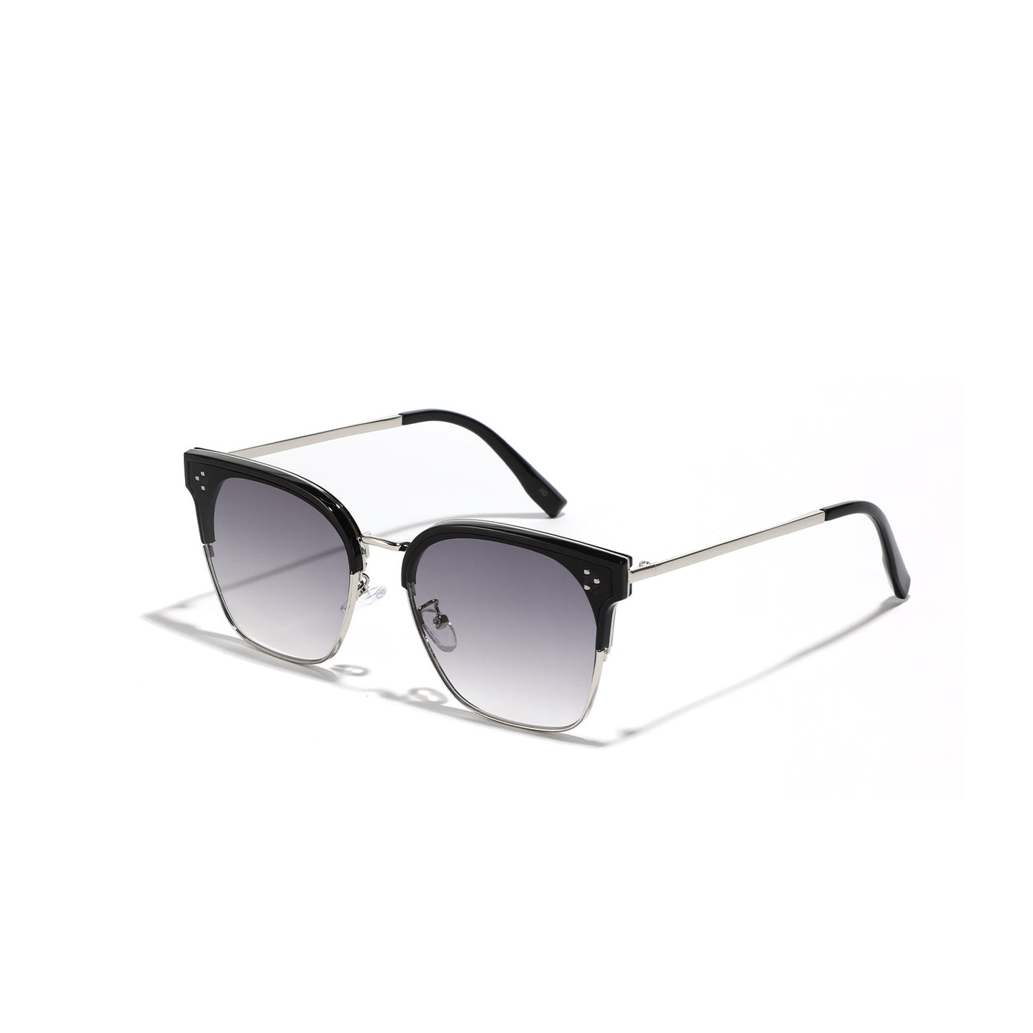 Damen modische Sonnenbrille mit markantem Design und kontrastreichem Rahmen Brehn