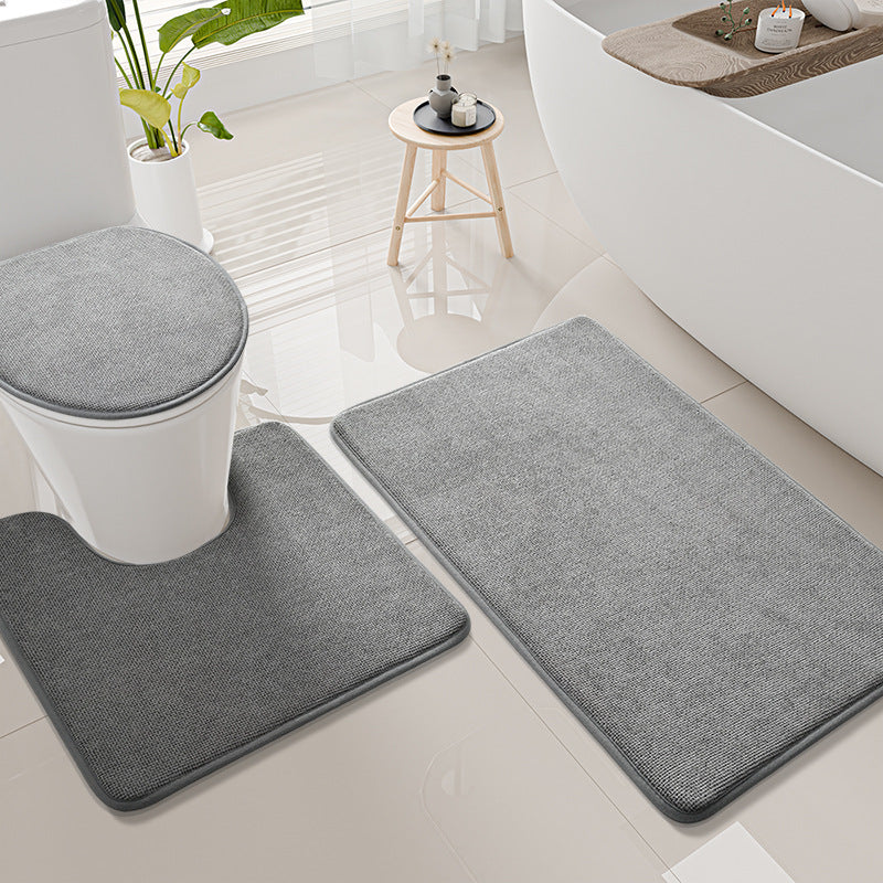 Luxuriöse Weiche Badezimmermatte Set