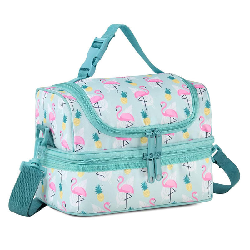 Damen isolierte Kühltasche mit doppeltem Fächerdesign Brehn