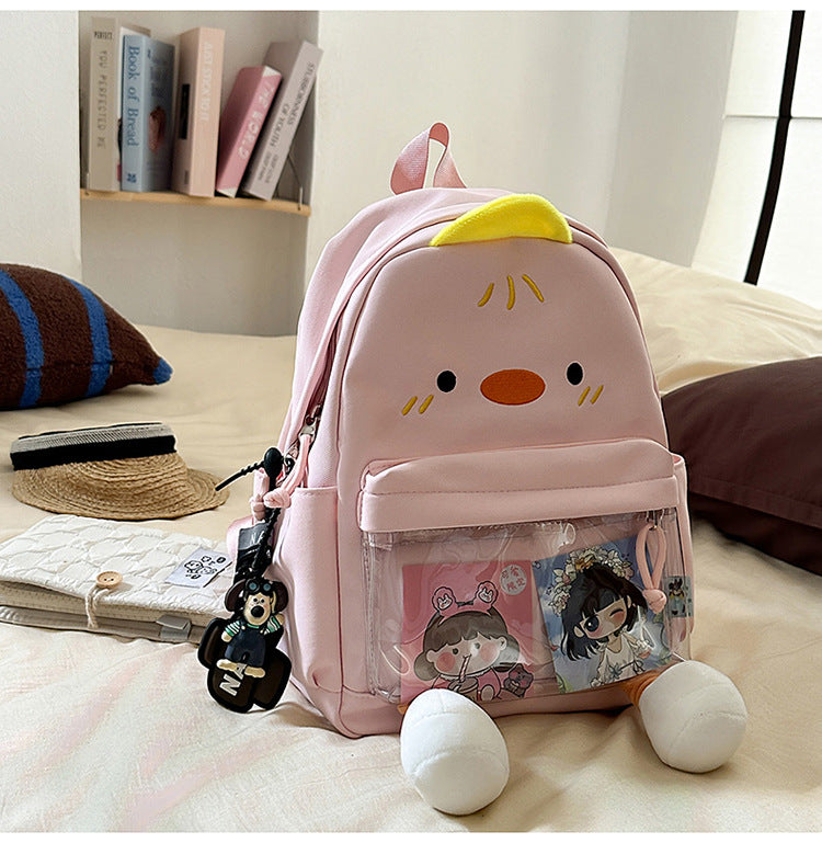 Kinder niedlicher Enten-Themen Mini-Schulrucksack