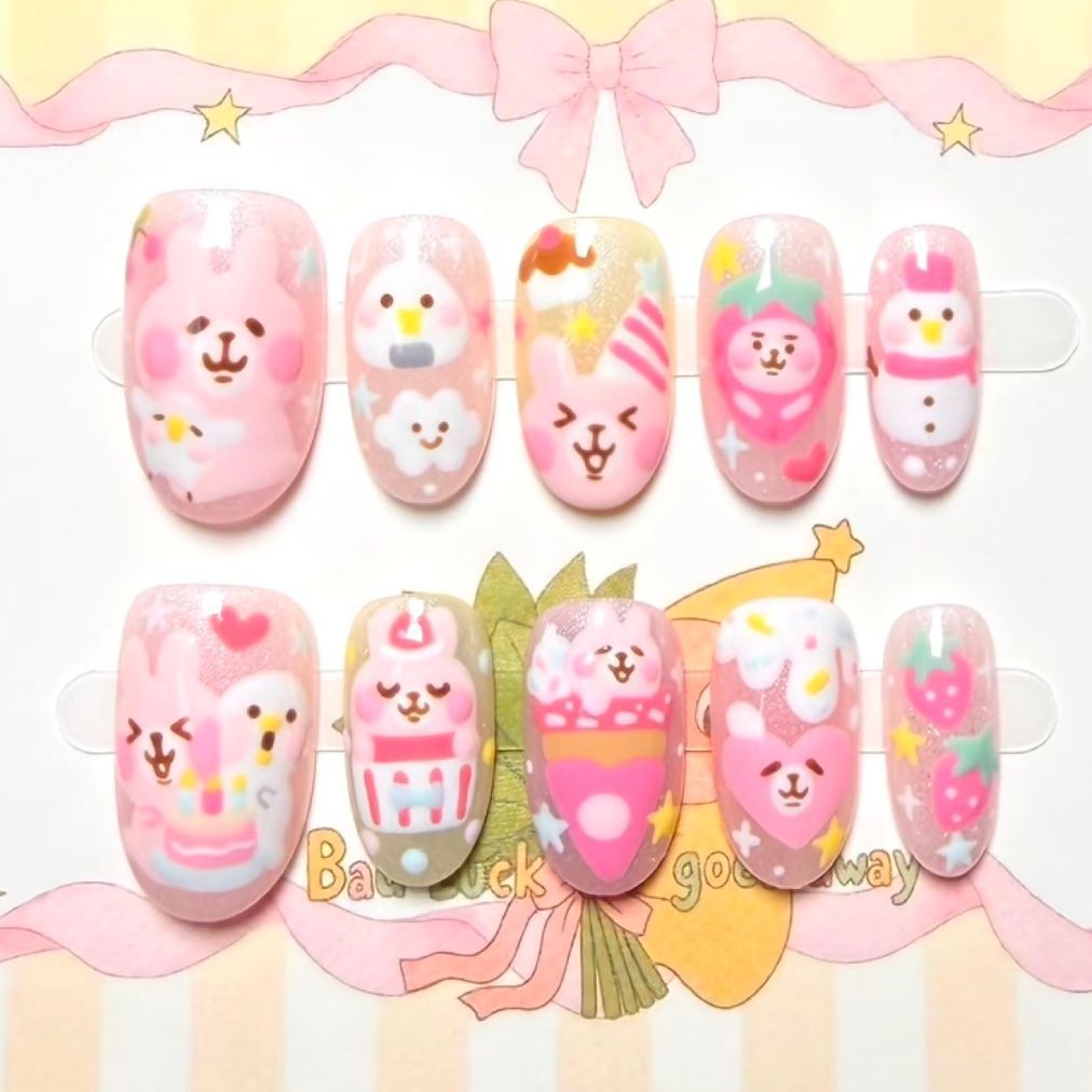Künstlerisches Ombre Glitter Nagelkunst Set Brehn