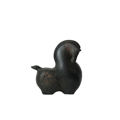 Abstrakte dekorative Vogelskulptur