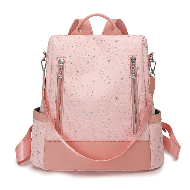 Sternmuster Multi-Taschen Rucksack Brehn