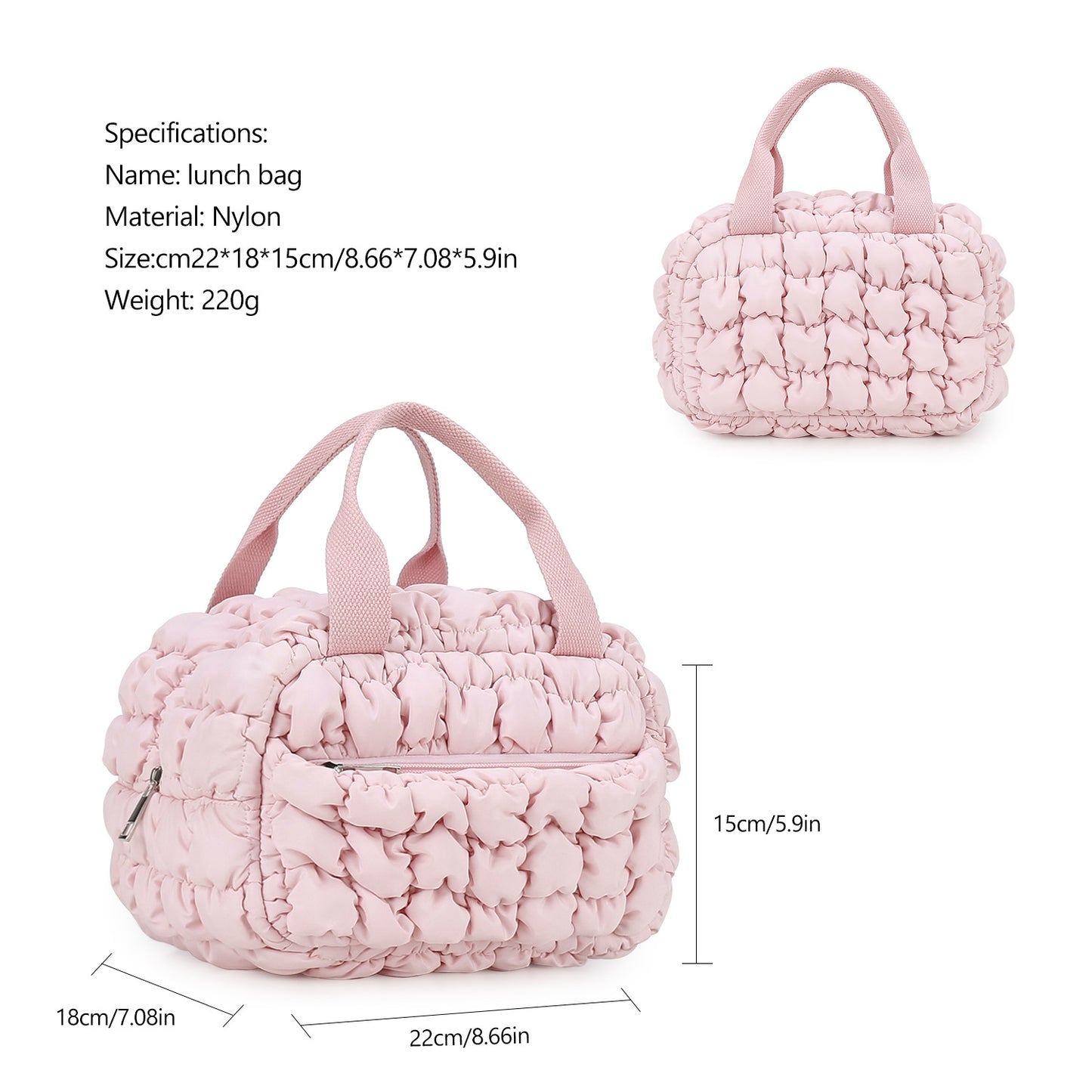Komfortable und Gepolsterte Handtasche Brehn