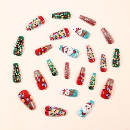 Feiertags-Themen 3D Nagelkunst Extensions Brehn