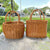 Stylischer handgewebter Weidenpicknickkorb Brehn