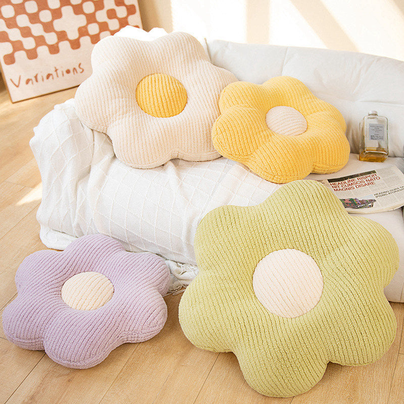 Blumenförmiges Kuschelkissen Brehn