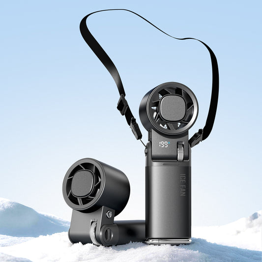 Unisex Tragbarer Nacken-Montierter Smart Kühlventilator Brehn