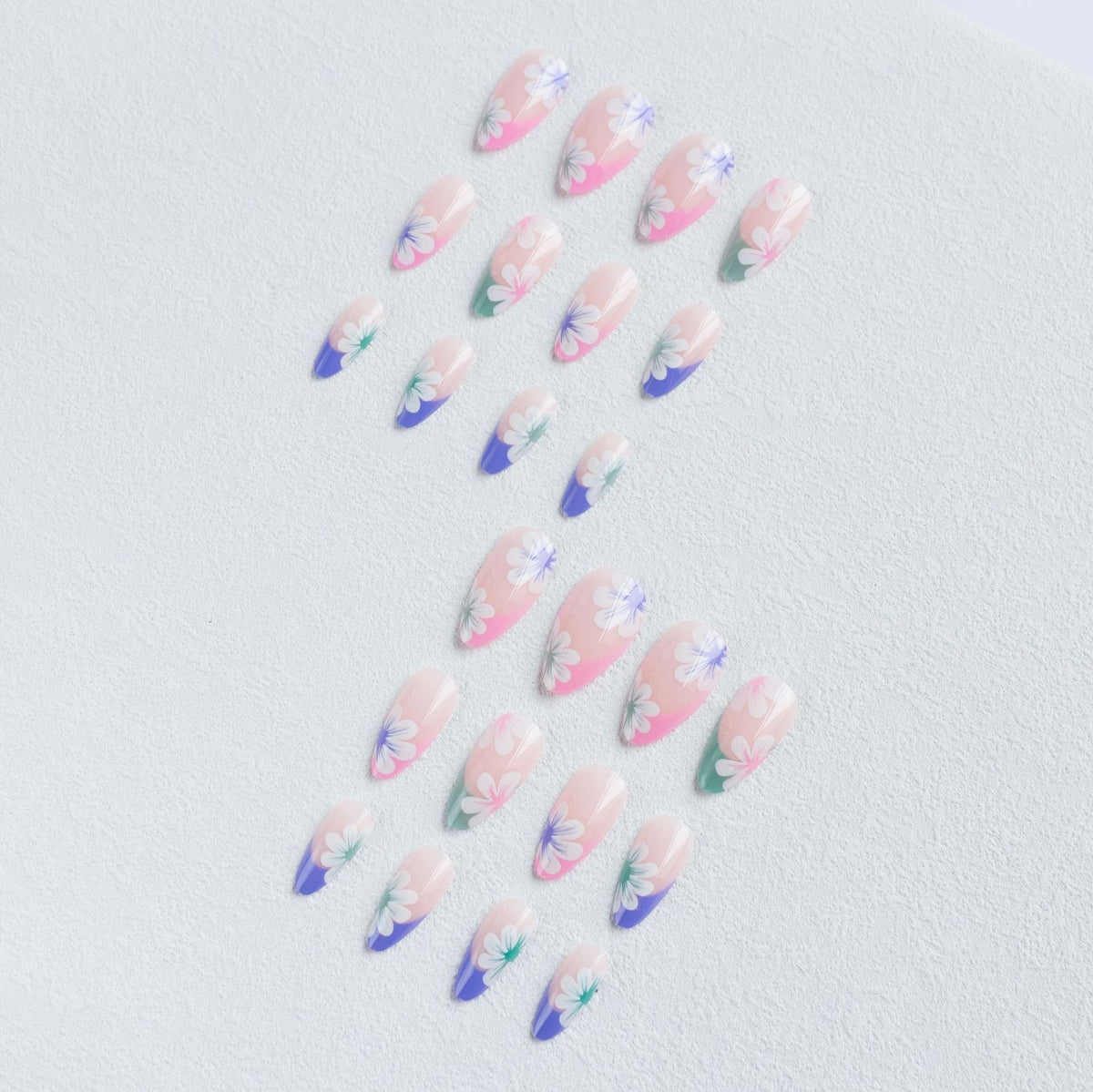 Floral Acryl Nagelkunst Design Kit