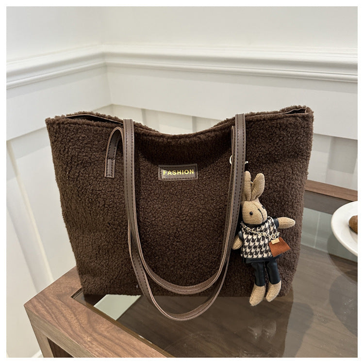 Gemütliche Texturierte Handtasche