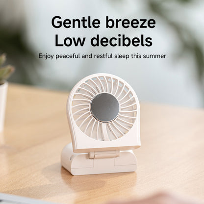 Unisex Kompakter Wiederaufladbarer Handheld Spiegel Ventilator Brehn