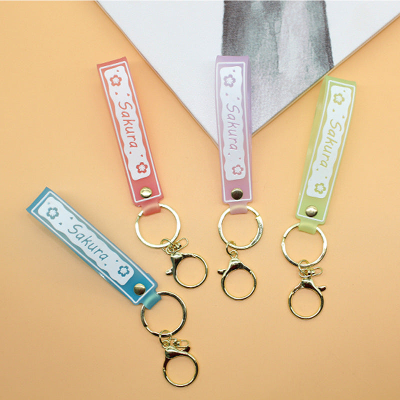 Unisex Schlüsselanhänger mit blumigem Design Brehn