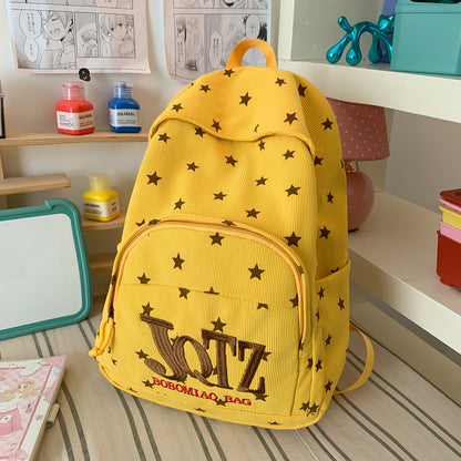 Stylische Sternenbedruckte Rucksack Brehn
