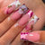 3D Floral Nail Art Enhancements Brehn