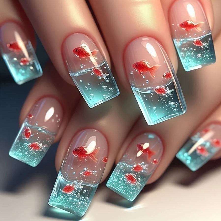 Iridescent Acryl-Nagelverstärkungen Brehn