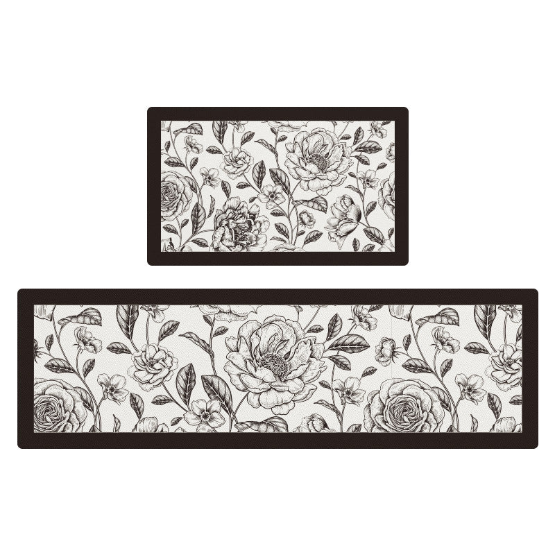 Floral Küchen Komfortmatte Brehn
