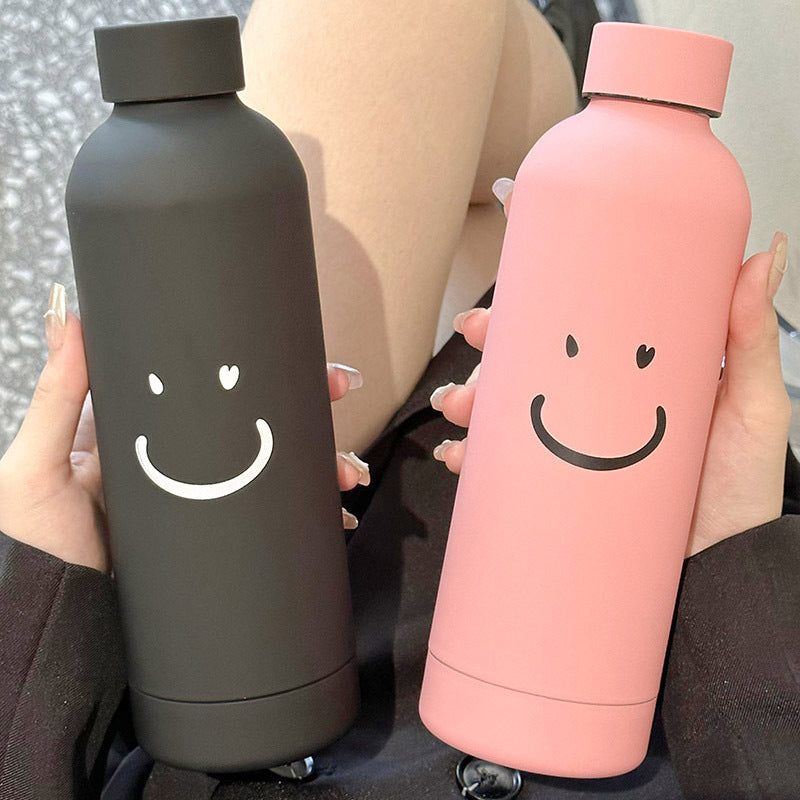 Damen Isolierflasche mit innovativem Lächelmotiv Brehn