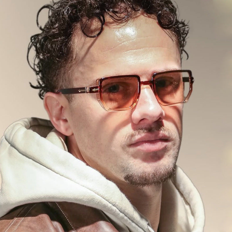 Damen quadratische Sonnenbrille mit elegantem Design und polarisierenden Gläsern Brehn