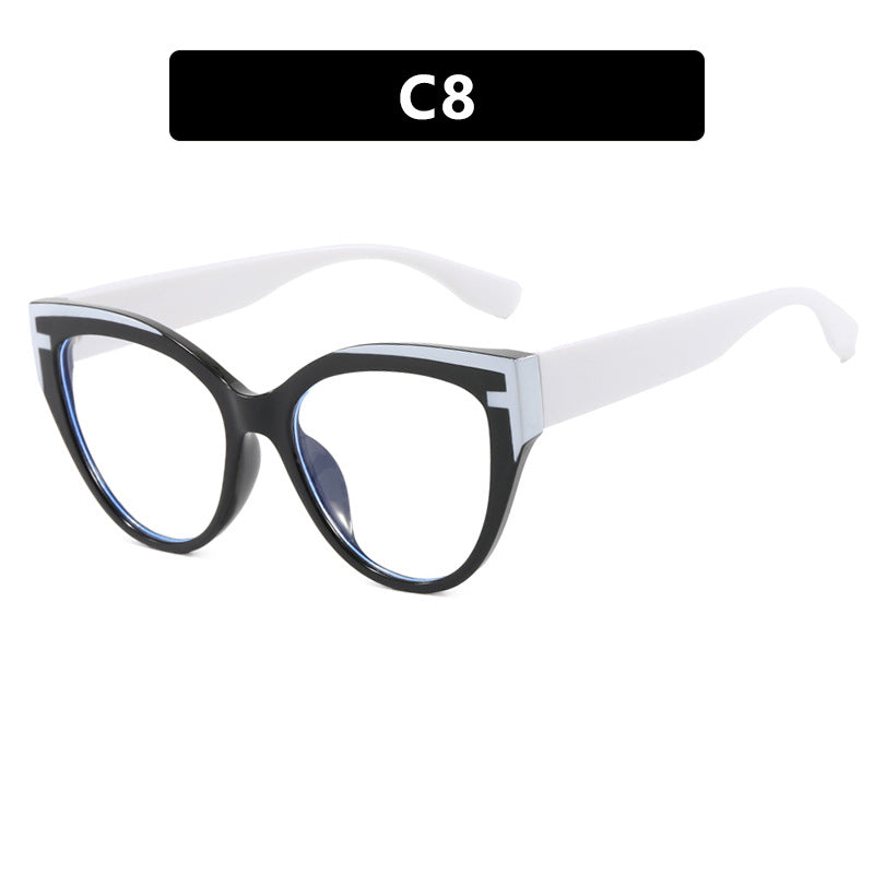 Damen Cat-Eye Sonnenbrille mit extravagantem Rahmen und UV-Schutz Brehn