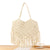 Kreative Makramee Tasche mit Fransigem Design Brehn