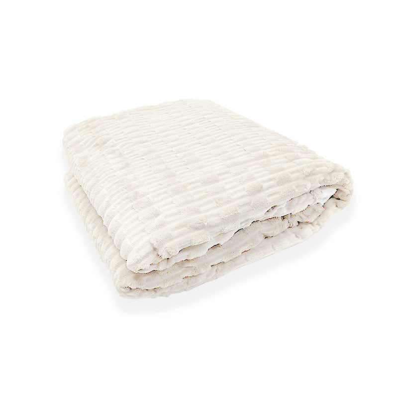 Damen luxuriöse Mikrofaser-Kuscheldecke Brehn