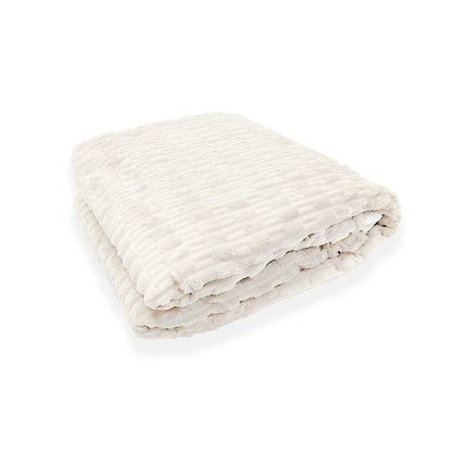 Damen luxuriöse Mikrofaser-Kuscheldecke Brehn