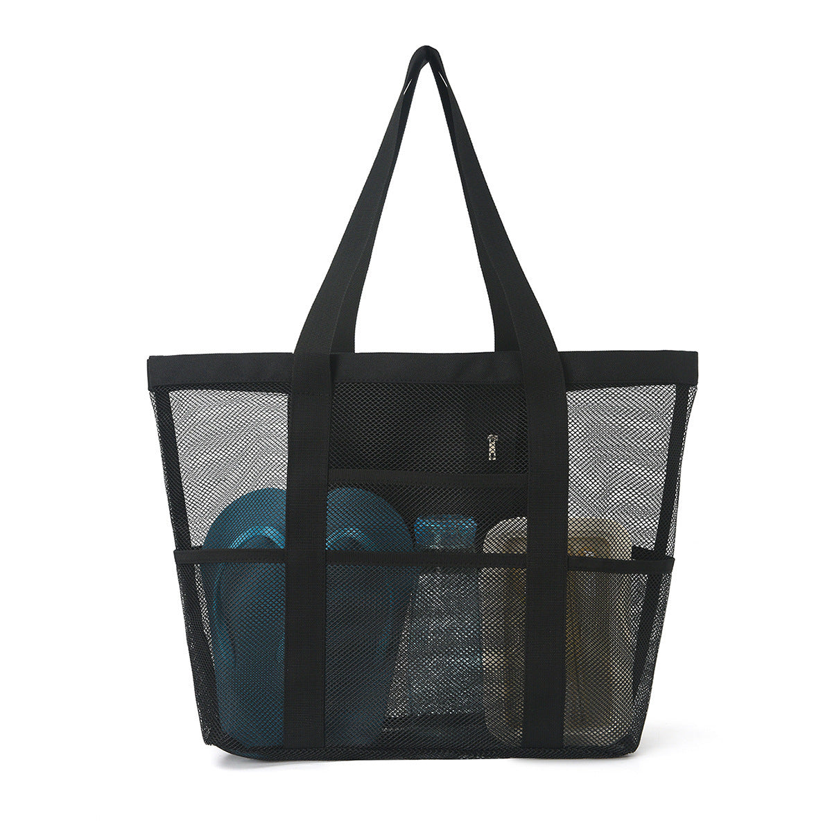 Geräumige Netz-Strandtasche Brehn