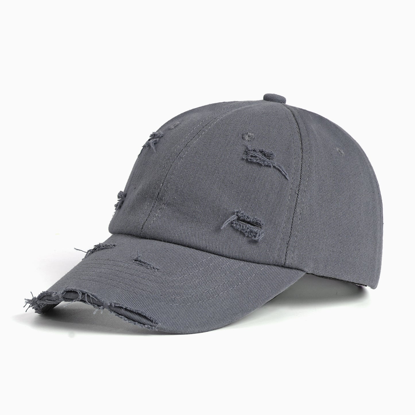 Damen modische Baseballmütze mit Destroyed-Optik Brehn