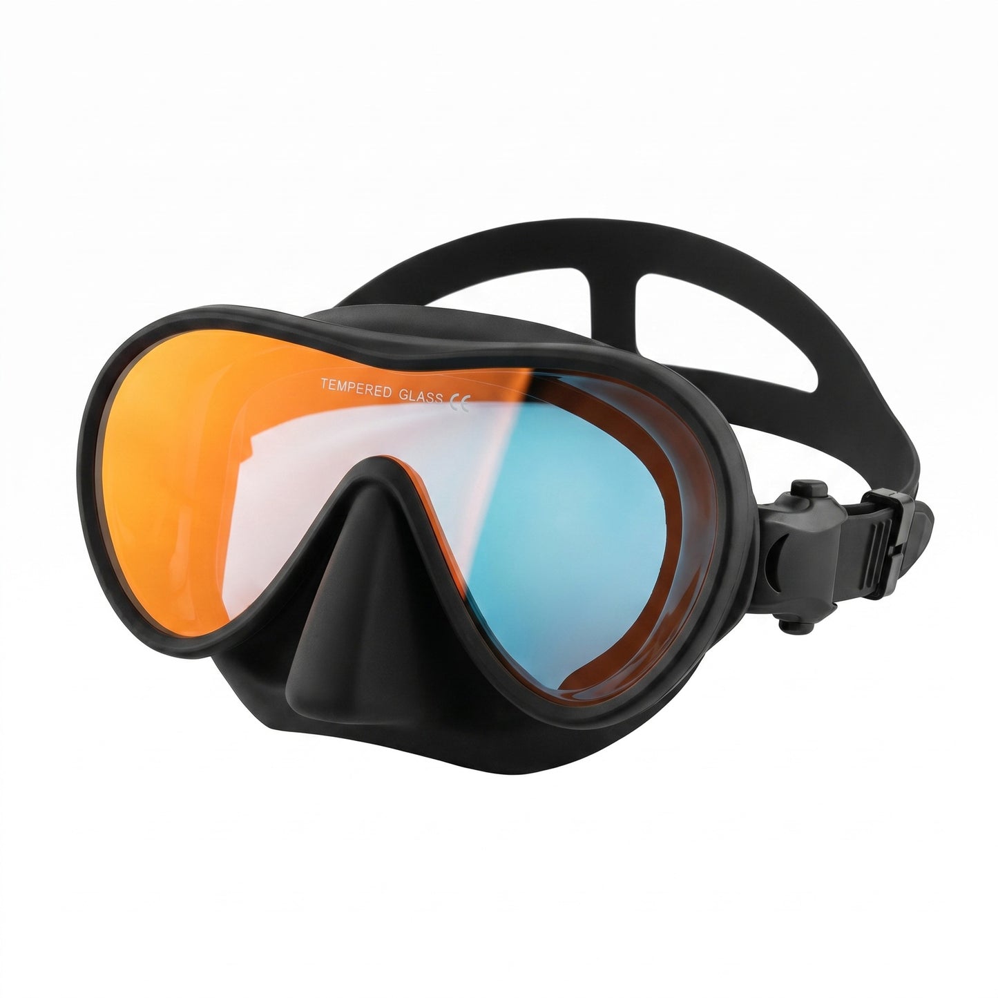 Tauchermaske mit Ergonomischem Design und Breitem Sichtfeld Brehn