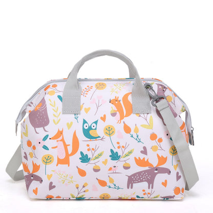 Verspielte gemusterte Reisetasche Brehn
