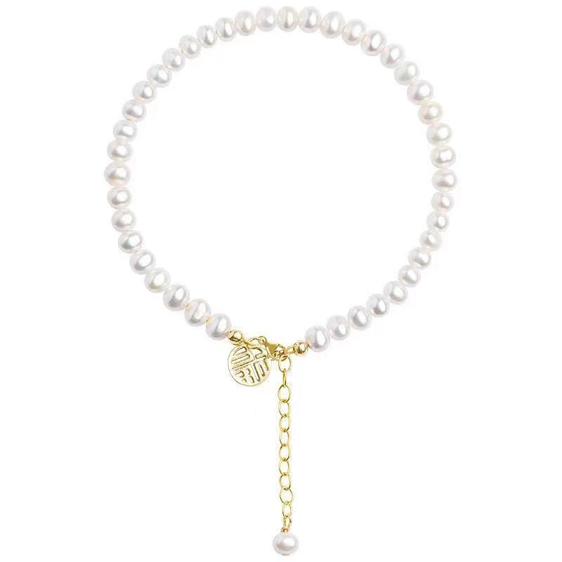 Elegante Perlen Charm Armband Brehn