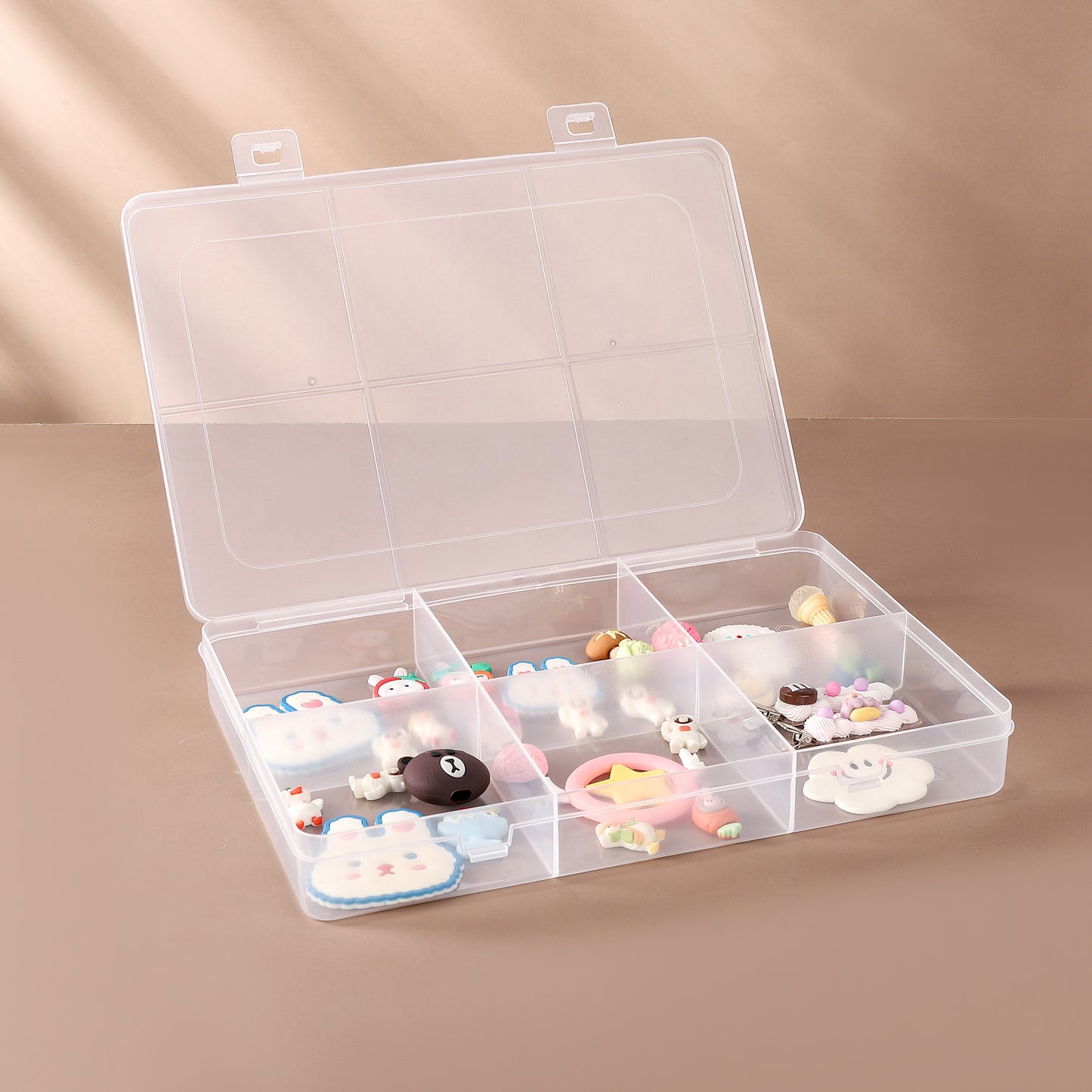 Multi-Compartment Transparente Organisationsbox Brehn