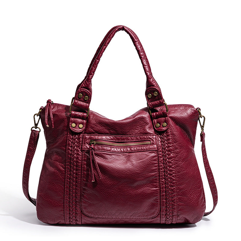 Stylische Multi-Taschen-Handtasche Brehn
