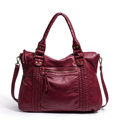 Stylische Multi-Taschen-Handtasche Brehn