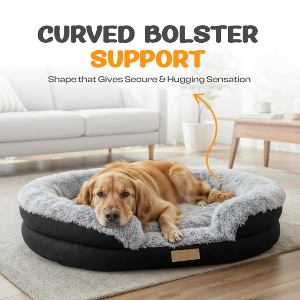 Plüschgefülltes Hundebett