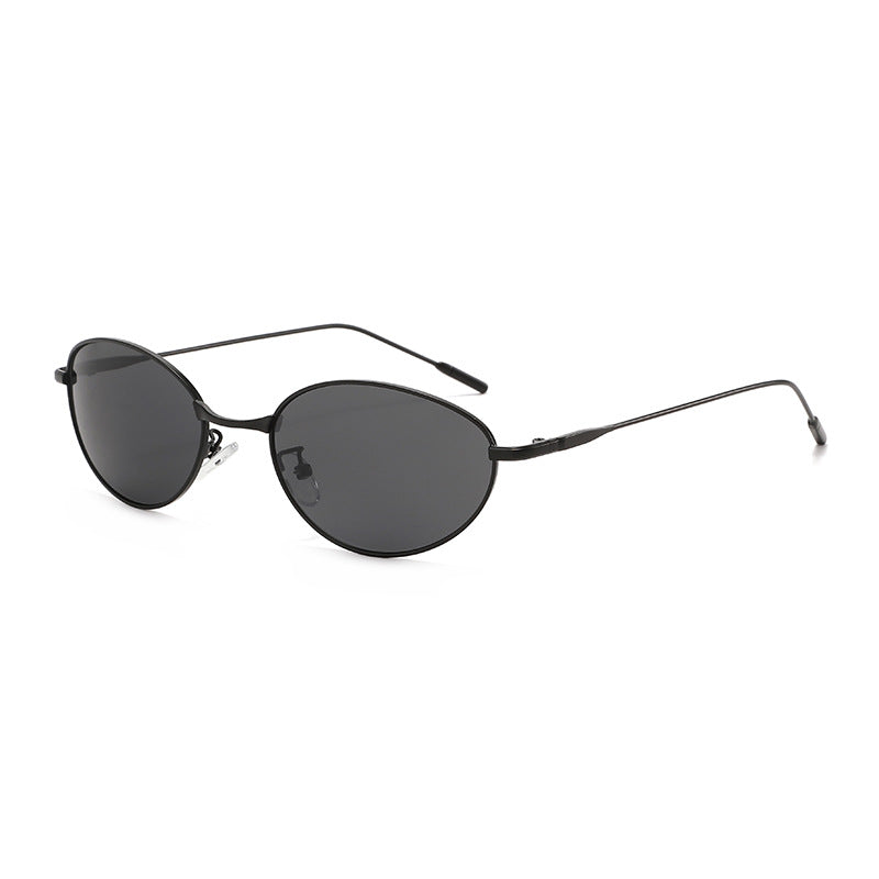 Damen modische Sonnenbrille im eleganten Ovaldesign Brehn