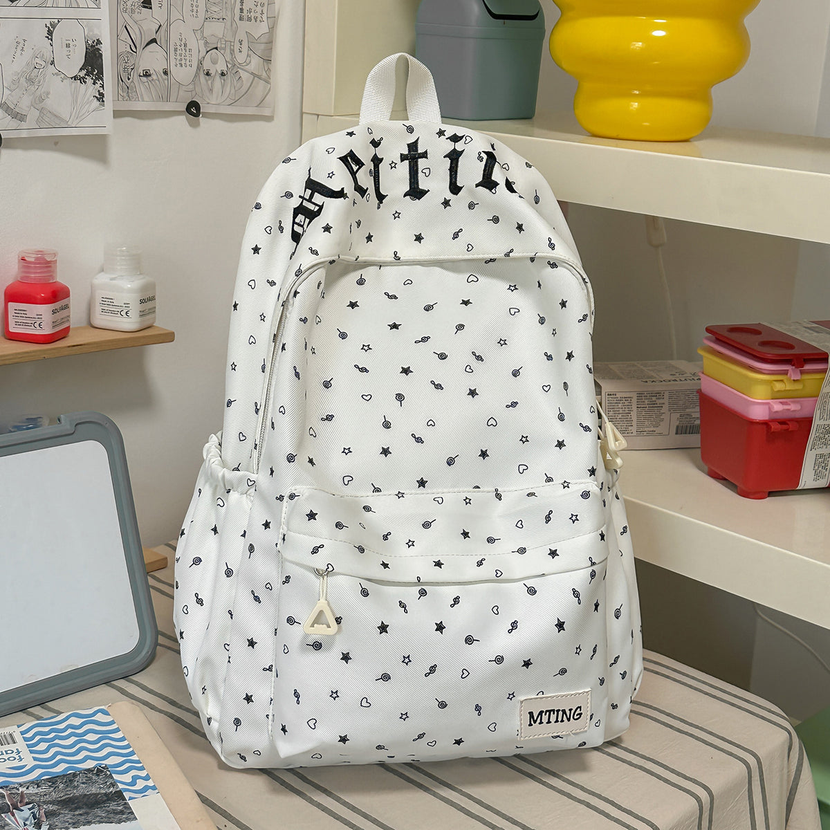 Stylischer gemusterter Rucksack Brehn 1791205199
