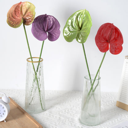 Dekorativer künstlicher Anthurium-Blumenstiel