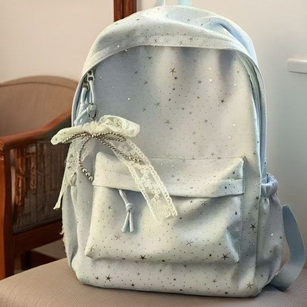 Verspielt mit Sternen verzierten Rucksack Brehn