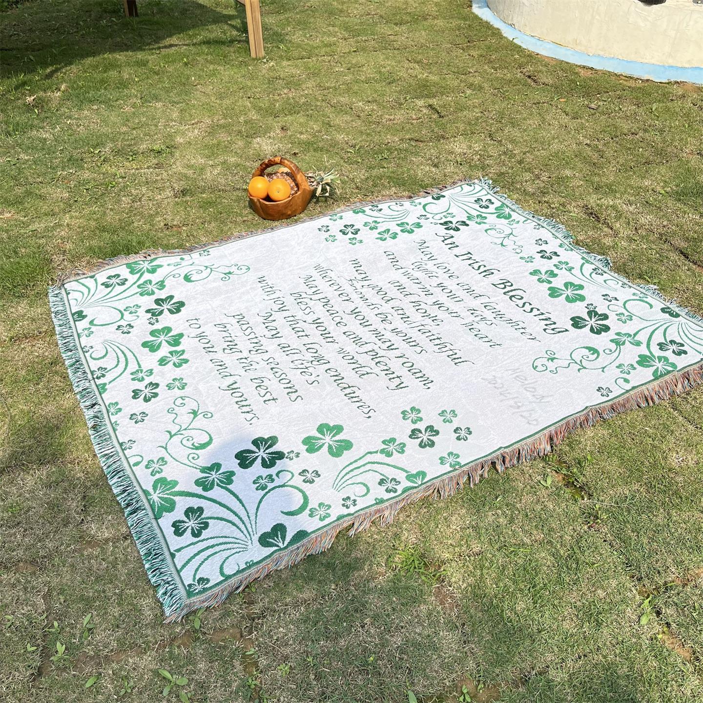 Inspirierendes Wurfdecke