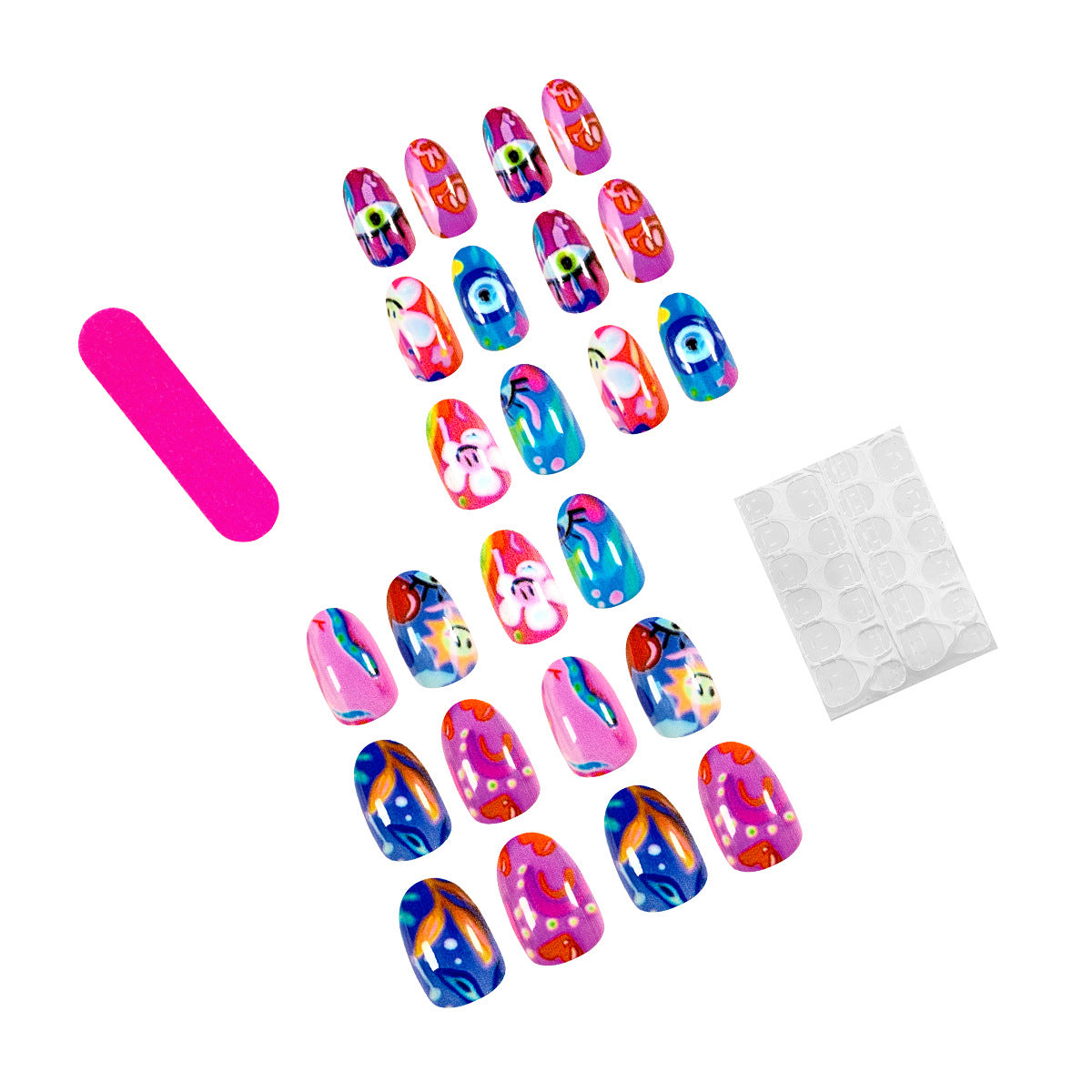 Kreative und bunte Nagelkunst Brehn