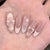 Moderne elegante Press-On Nagelset Brehn