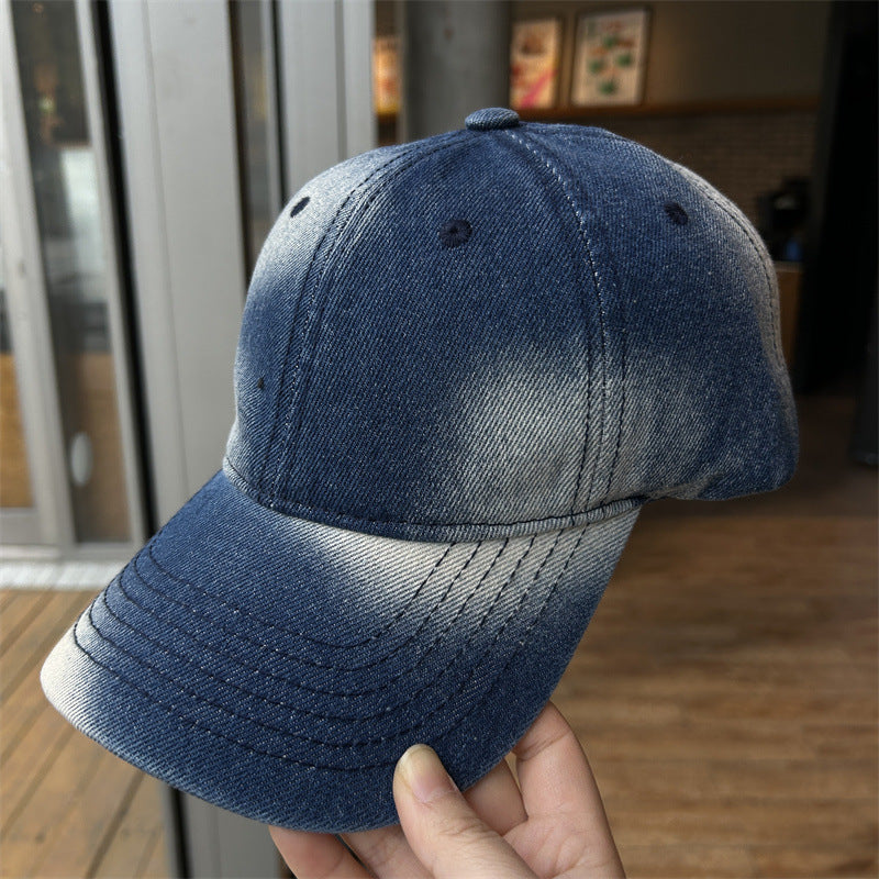 Damen Destroyed Denim Baseball Cap Brehn 1784083710
