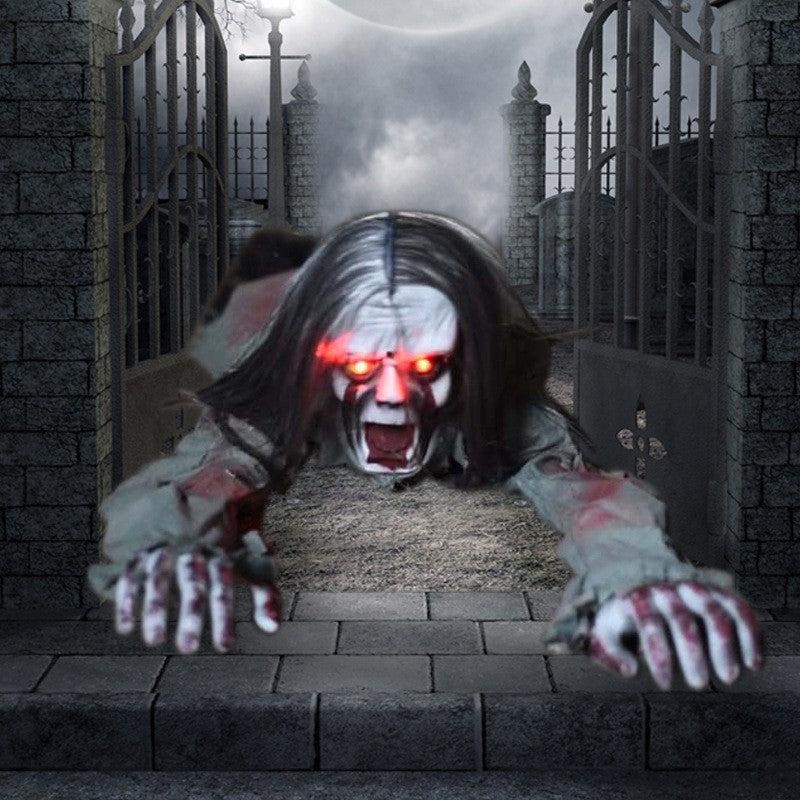 Animierte Horror-Kreatur Deko Brehn